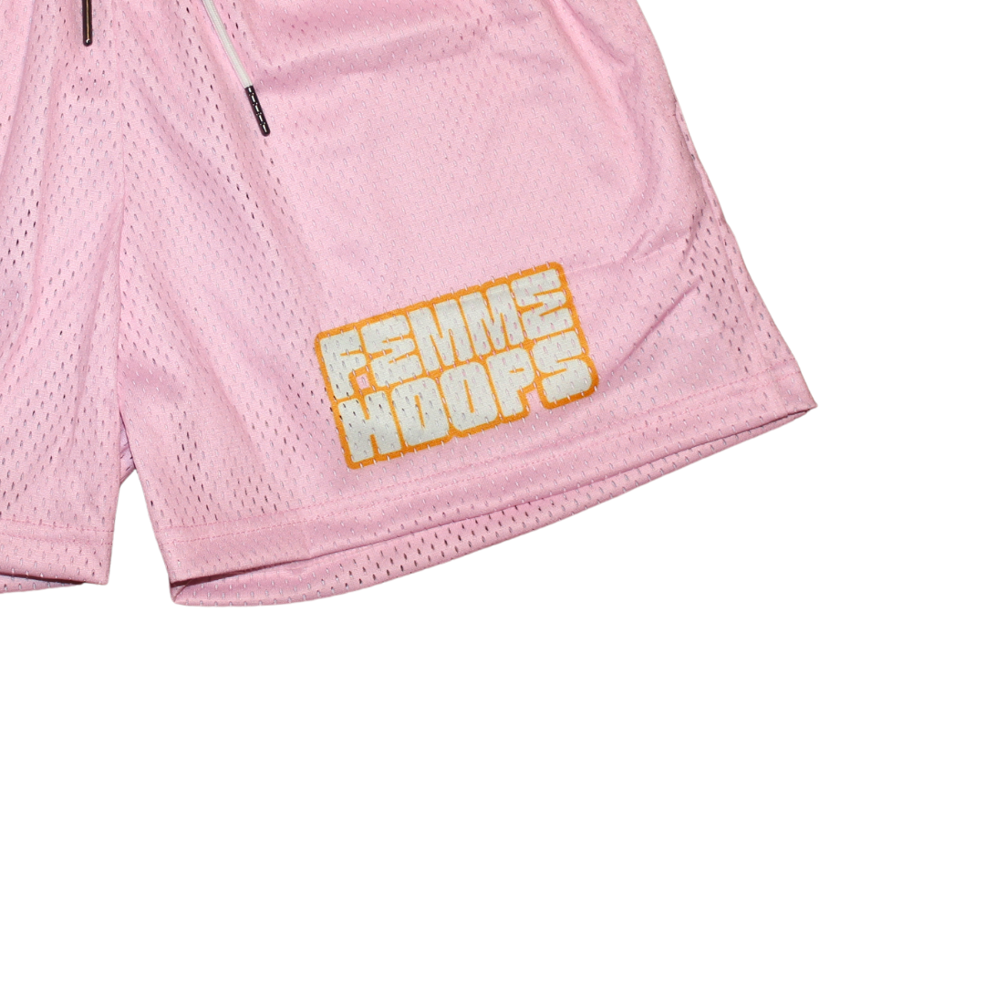 Classic Mesh Short - Pink