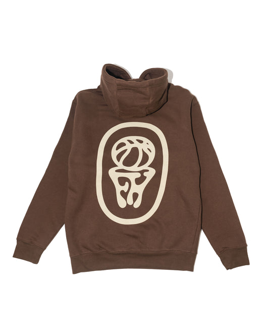 Icon Hoodie - Brown