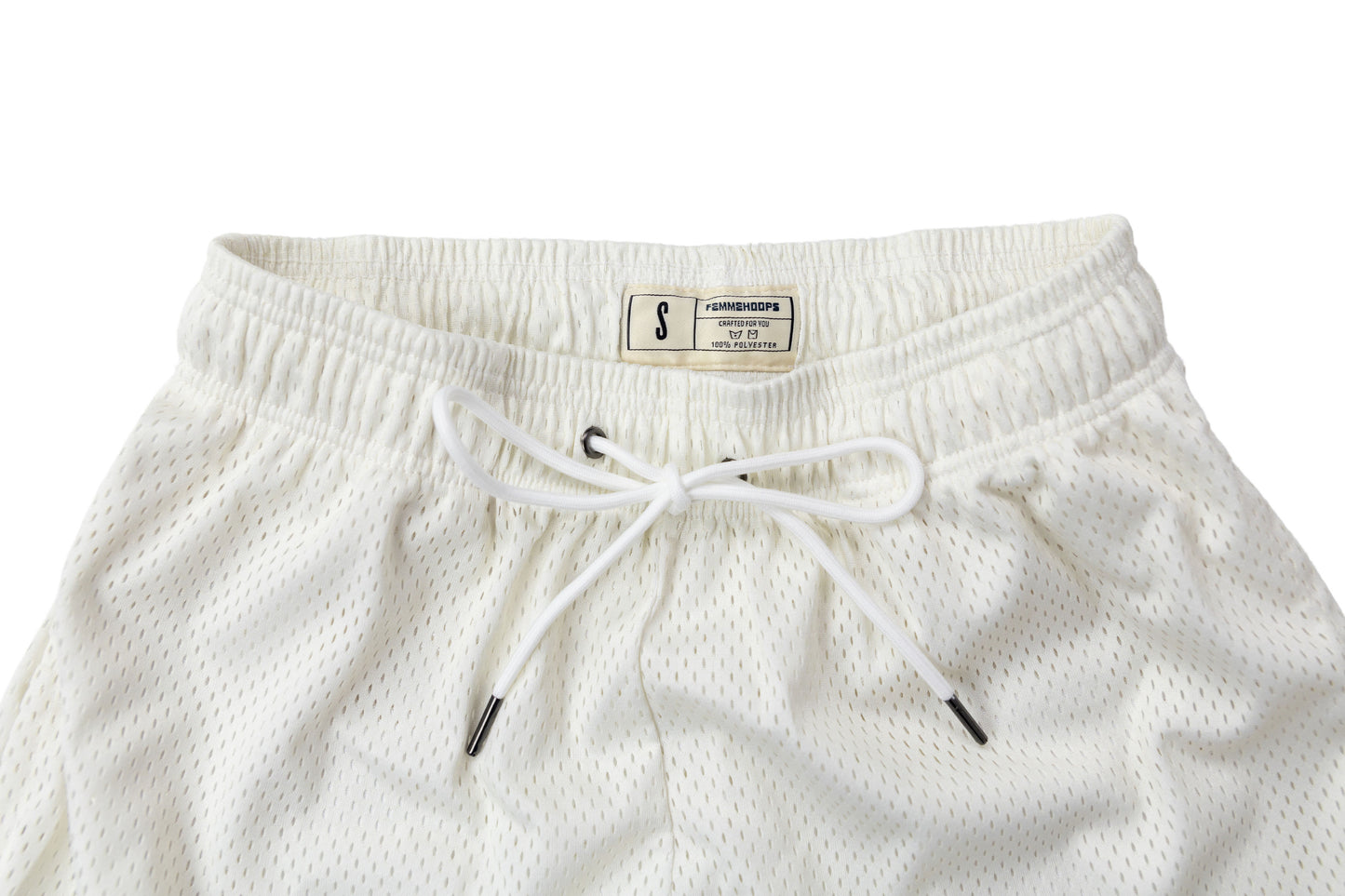 Classic Mesh Short - Ivory