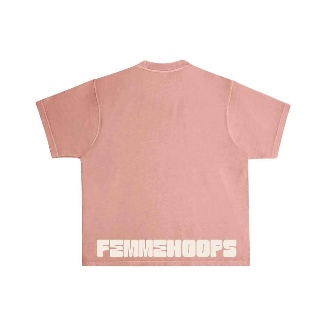 Baseline Tee - Rose
